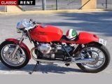 Louer une Moto Caf racer Rouge de 1980