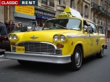 Louer une Taxi Amricain Newyorkais - Jaune de 1977