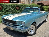 Louer une FORD Mustang Bleu de 1966