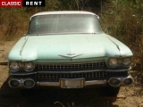Louer une Epave de voiture - Vert de 1959