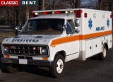 Louer une Ambulance - Blanc de 1978