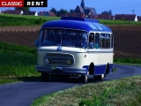 Louer une Bus Amiot Bleu de 1959