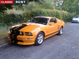Louer une FORD Mustang Orange de 2007