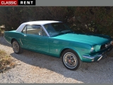 Louer une FORD Mustang Vert de 1965