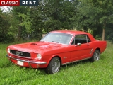 FORD - Mustang - 1966 - Rouge