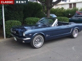 Louer une FORD Mustang Bleu de 1965