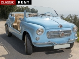 Louer une FIAT 600 Bleu de 1963