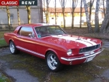 Louer une FORD Mustang Rouge de 1965
