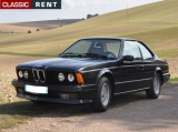 Louer une BMW Serie 6 Noir de 1988