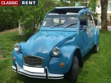 Louer une Citroën 2 cv Bleu de 1982