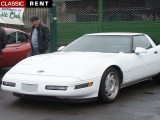 Louer une CHEVROLET Corvette Blanc de 1991