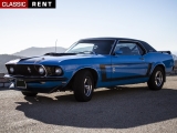 Louer une FORD Mustang Bleu de 1969