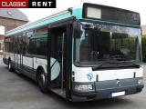 Louer une Bus ANCIEN pour tournage Renault agoraline Vert de 2004