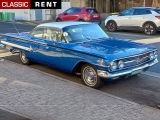 Louer une CHEVROLET Impala Bleu de 1960