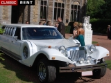 Louer une Excalibur Limousine Blanc de 1985