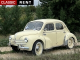 RENAULT - 4 cv - 1956 - Blanc