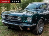 Louer une FORD Mustang Vert de 1965