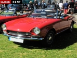 Louer une FIAT 124 Rouge de 1968