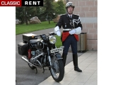 Louer une Moto de Gendarmerie - Noir de 1965