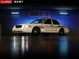 Louer une Voiture de Police Américaine - Blanc de 2006