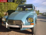Louer une Citroën 2 cv Bleu de 1967