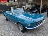 Louer une FORD Mustang Bleu de 1968