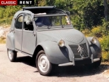 Louer une Citroën 2 cv Gris de 1956