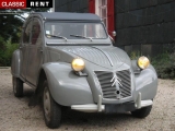 Louer une Citroën 2 cv Gris de 1957