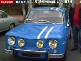 Louer une RENAULT R8 Bleu de 1966