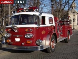 Louer une Camion Pompier - Rouge de 1968