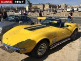Louer une CHEVROLET Corvette Jaune de 1968