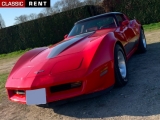 Louer une CHEVROLET Corvette Rouge de 1980