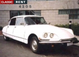 Louer une Citroën Ds Blanc de 1972