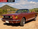 Louer une FORD Mustang Marron de 1966