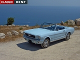Louer une FORD Mustang Bleu de 1966