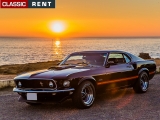 Louer une FORD Mustang Noir de 1969
