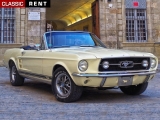 Louer une FORD Mustang Beige de 1967