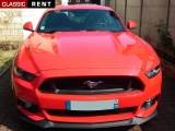 Louer une FORD Mustang Rouge de 2016