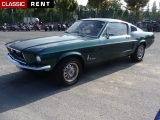 Louer une FORD Mustang Vert de 1968