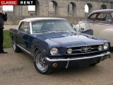Louer une FORD Mustang Bleu de 1965