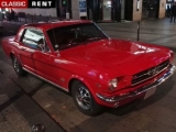Louer une FORD Mustang Rouge de 1964