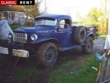Louer une DODGE Power wagon Bleu de 1955