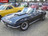 Louer une CHEVROLET Corvette Noir de 1966