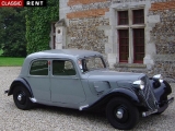 Louer une Citroën Traction Gris de 1937