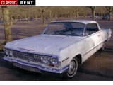 Louer une CHEVROLET Impala Blanc de 1963
