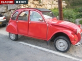 Louer une Citroën 2 cv Rouge de 1988