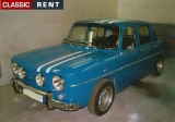 Louer une RENAULT R8 Bleu de 1970