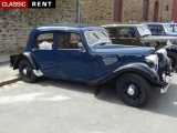 Louer une Citroën Traction Bleu de 1939