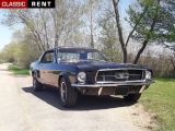 Louer une FORD Mustang Noir de 1967